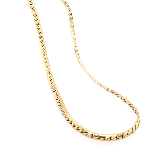 Halskette Gold 585 / 14k Zopfkette für Damen Goldkette Nr. 3644