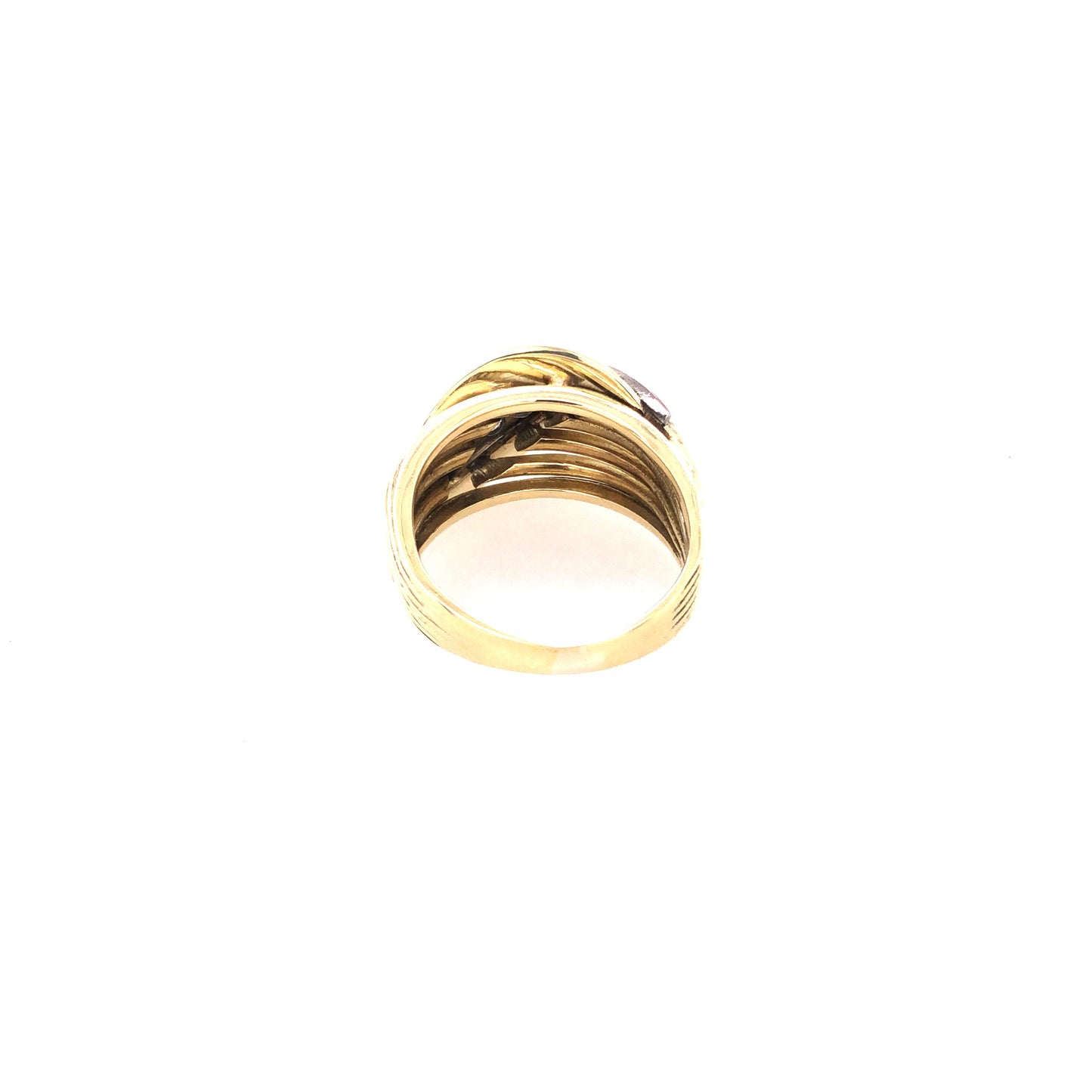 Ring Gold 585 / 14k Damenring mit Diamanten elegant Gr.57