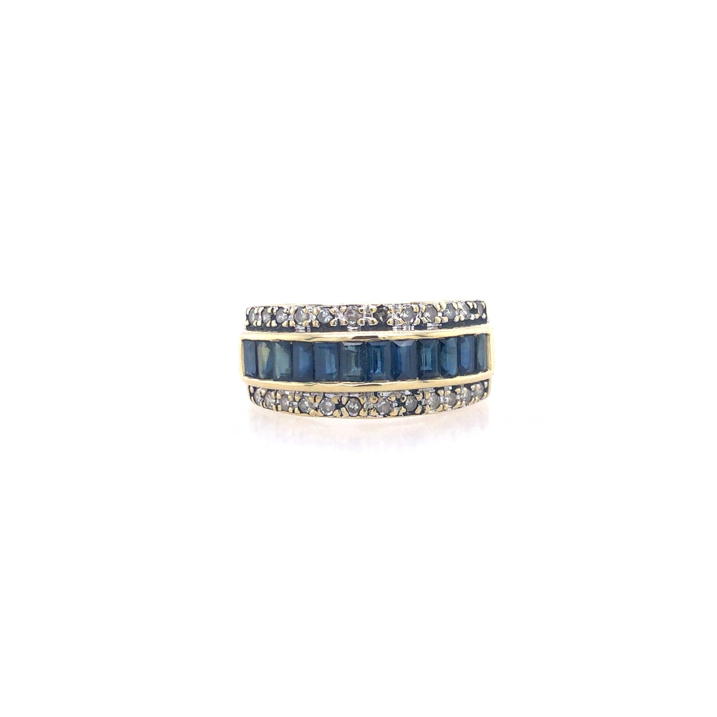 Ring Gold 585/14k Diamantring für Damen elegant mit Gr.54