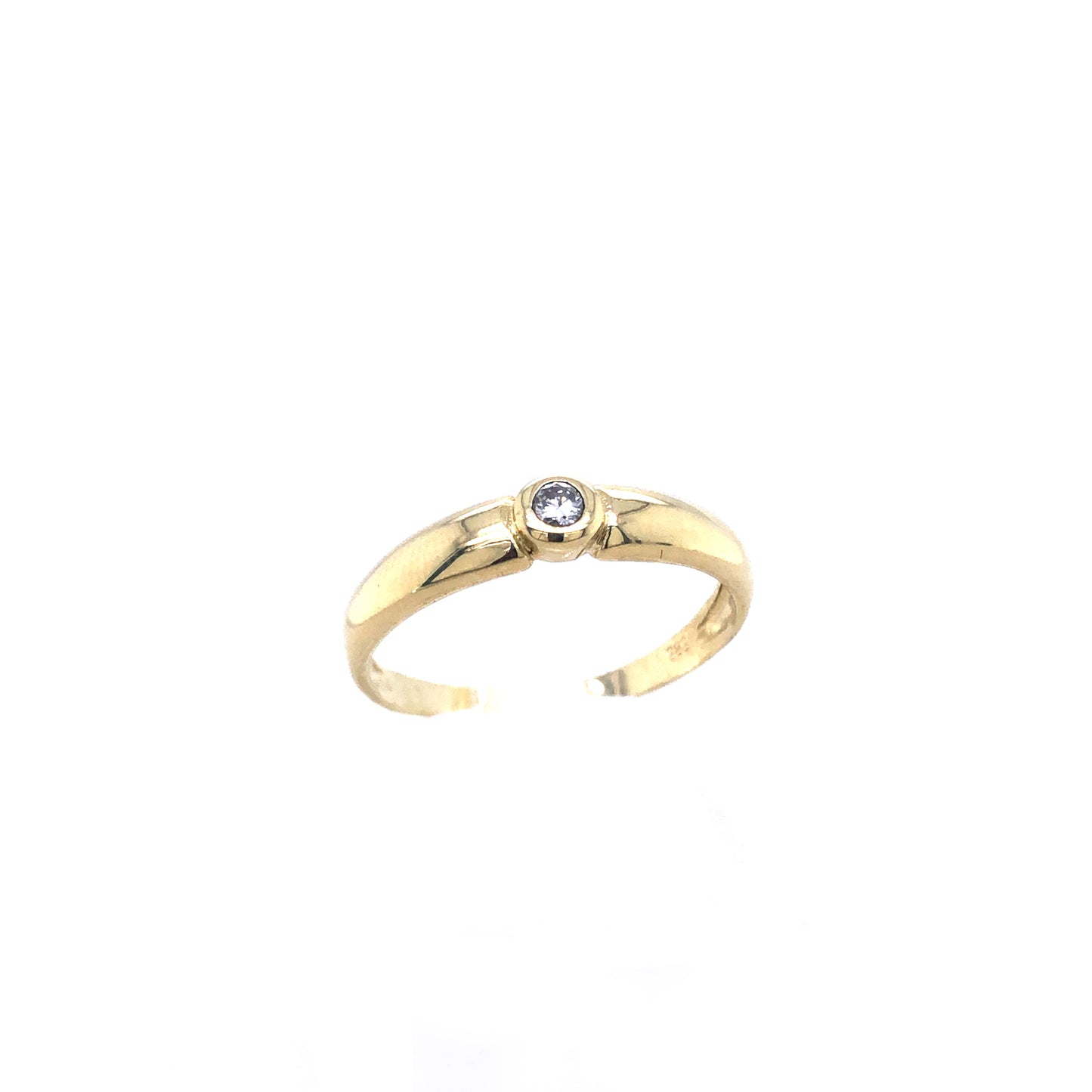 Ring Gold 585/14k Damenring mit Diamant Diamantring Gr.67