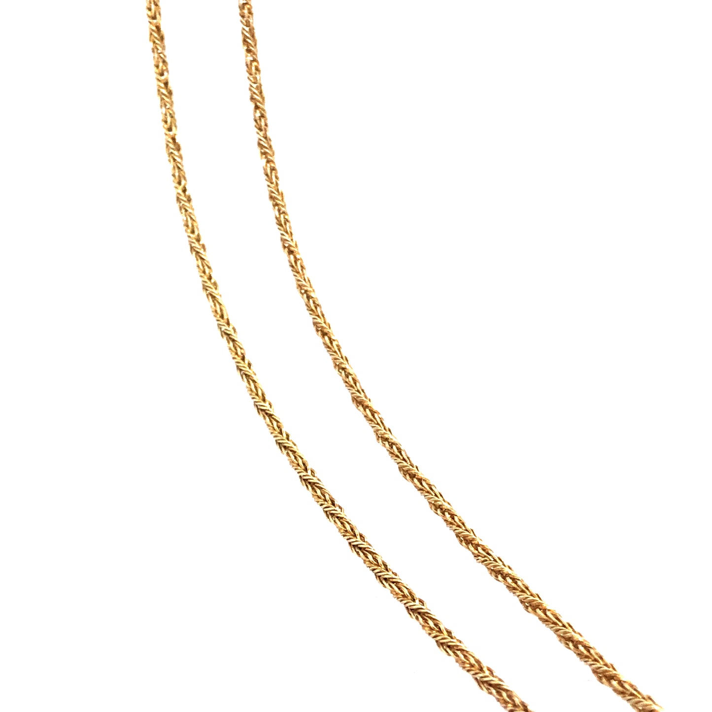 Halskette Gold 585 / 14k , gedreht