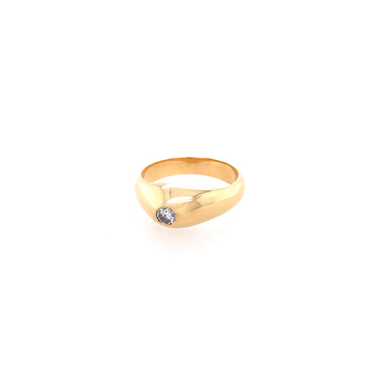 Ring Gold 750 / 18k , Diamantring Nr. 4319