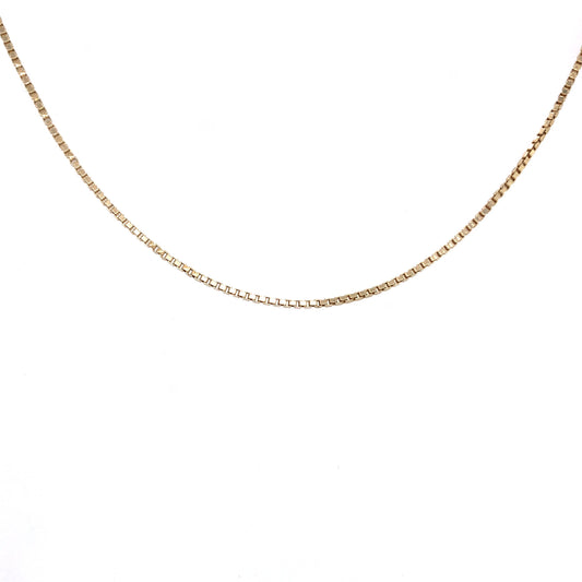 Halskette Gold 750 / 18k Venezianerkette Goldkette 52cm