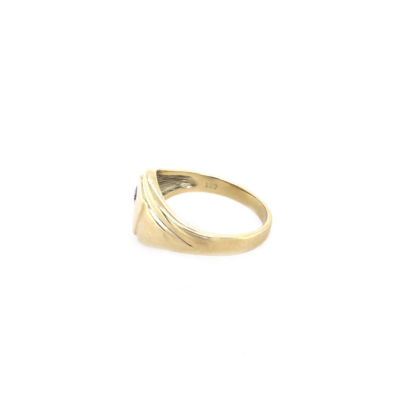 Ring Gold 585 / 14k Diamantring für Damen Goldring Gr.53