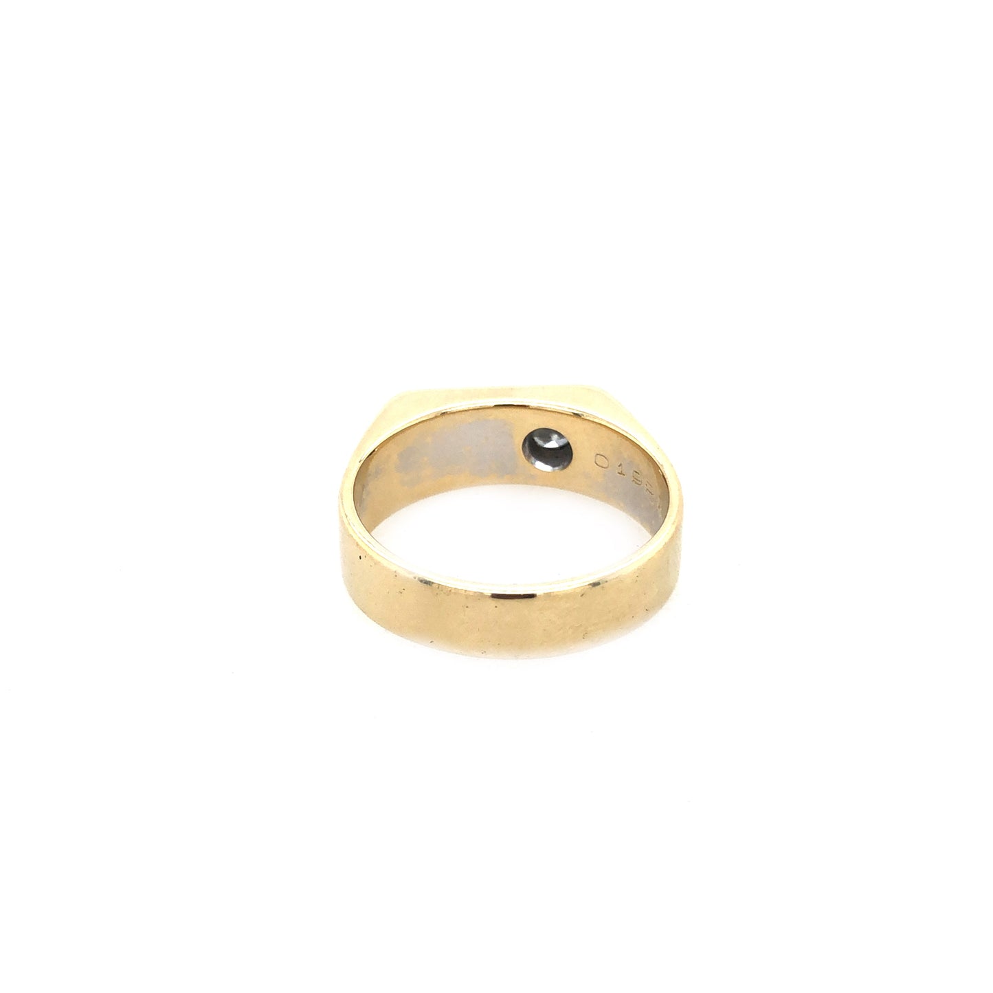 Ring Gold 585 / 14k Damenring mit Diamant Goldring Gr.59