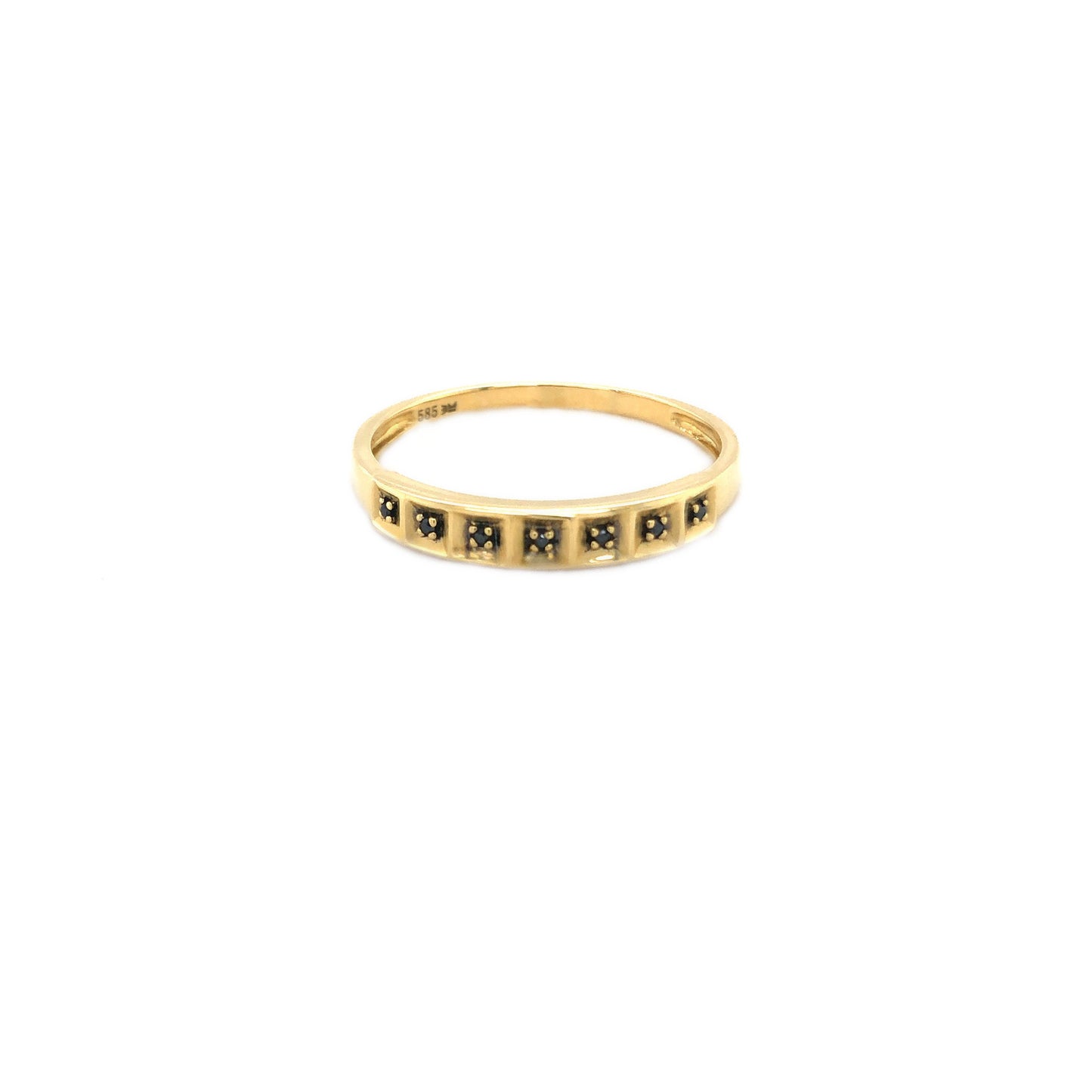 Ring Gold 585 / 14k Diamantring Goldring Damen Gr.64 Nr. 3440