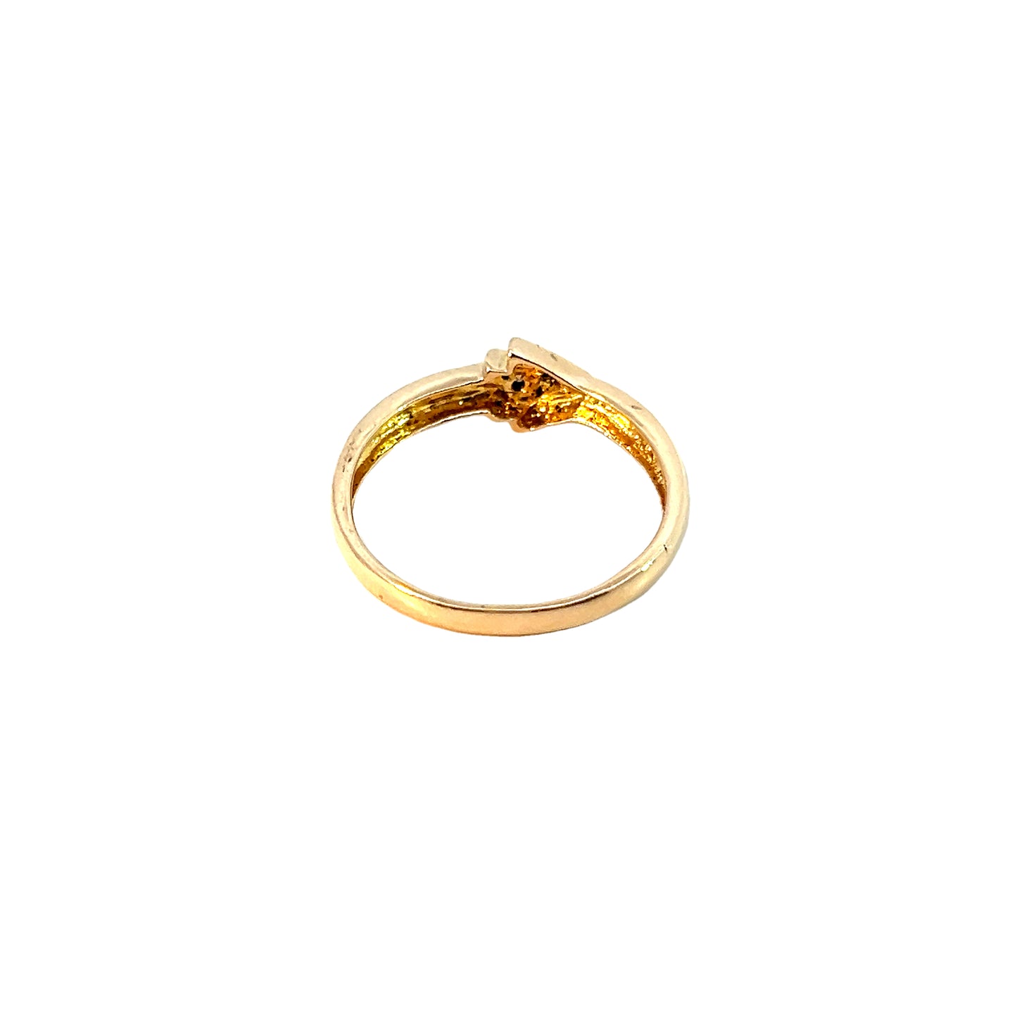 Ring Gelbgold 585 / 14 Karat mit Diamant Gr. 59 Nr. 5931