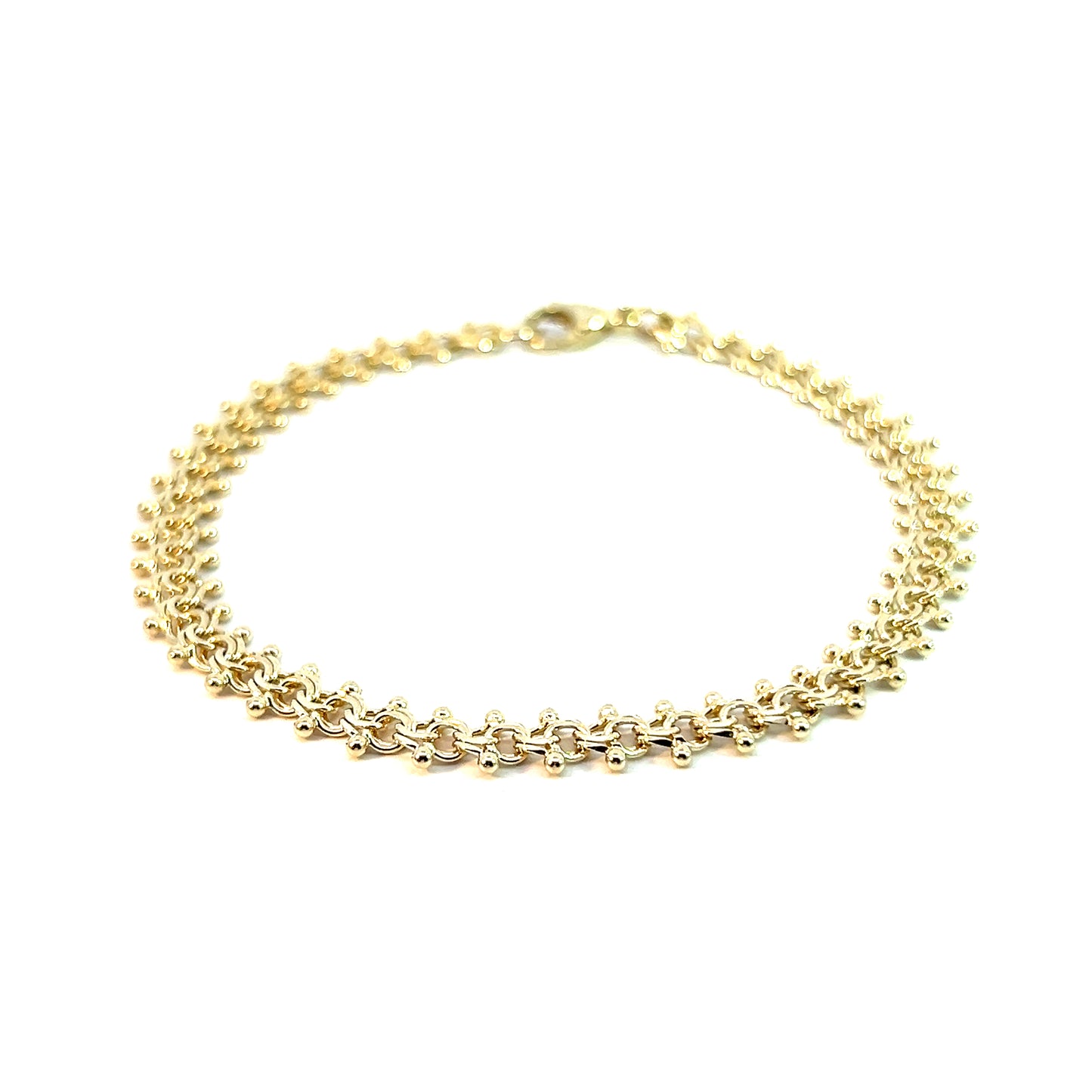 Armband Gelbgold 333 / 8 Karat Länge 19,5 cm Nr. 5965