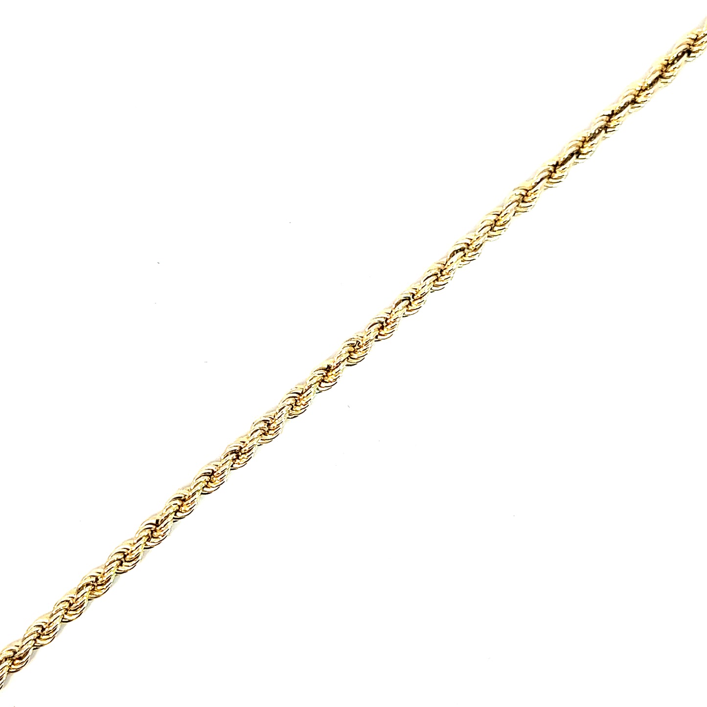 Kordelarmband Gelbgold 585 / 14 Karat Länge 20 cm Nr. 5974