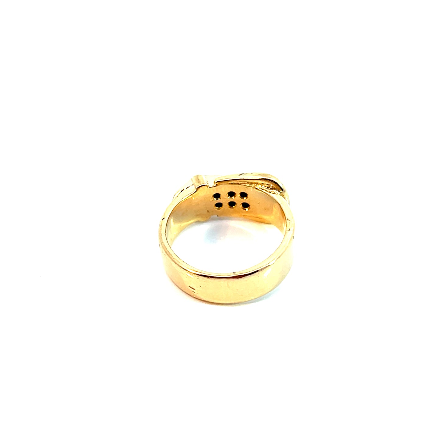 Ring Gelbgold 750 / 18 Karat Diam. 0,14ct Gr.46 Nr. 5793