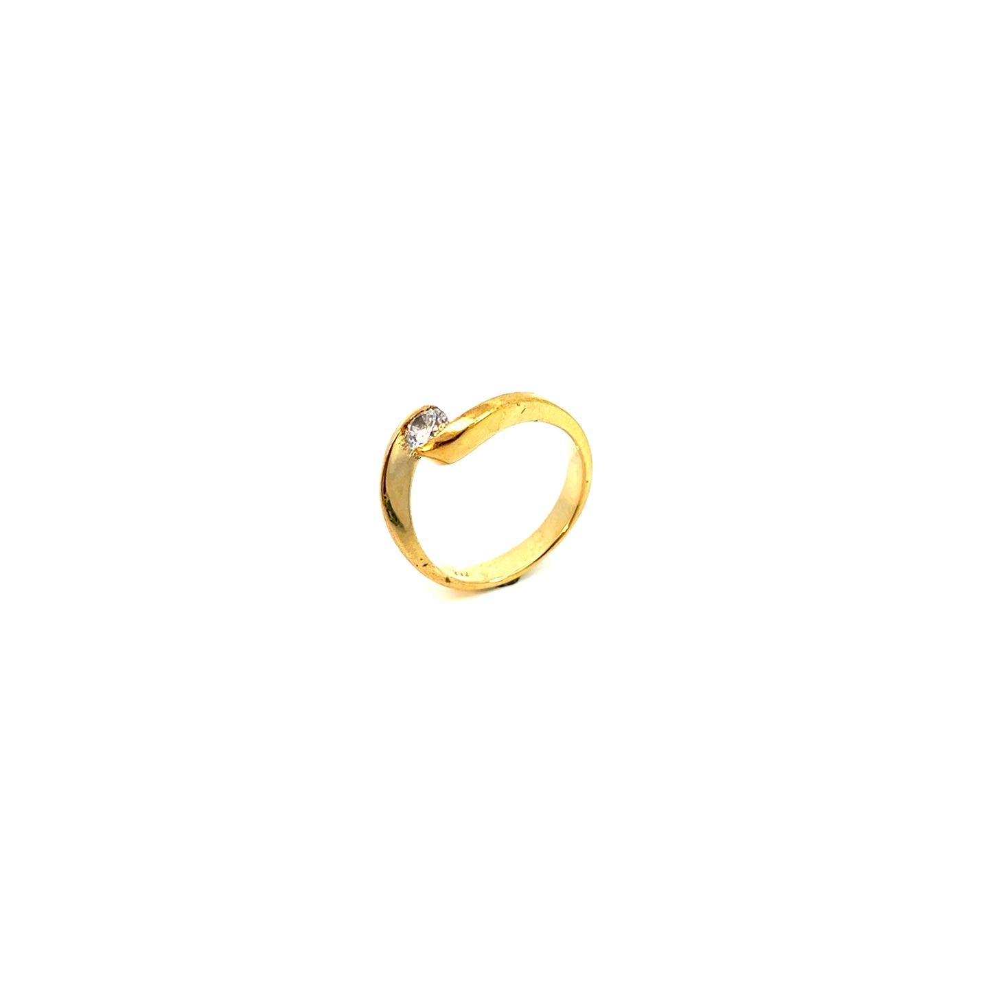 Ring Gelbgold 333 / 8 Karat Zirkonia Gr. 55 Nr. 5785