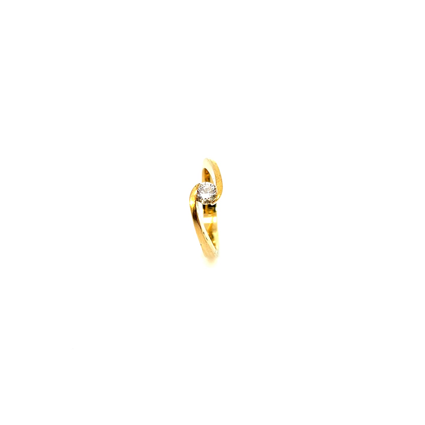 Ring Gelbgold 333 / 8 Karat Zirkonia Gr. 55 Nr. 5785