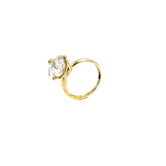 Ring Gelbgold 333 / 8 Karat Zirkonia Gr. 51 Nr. 6039