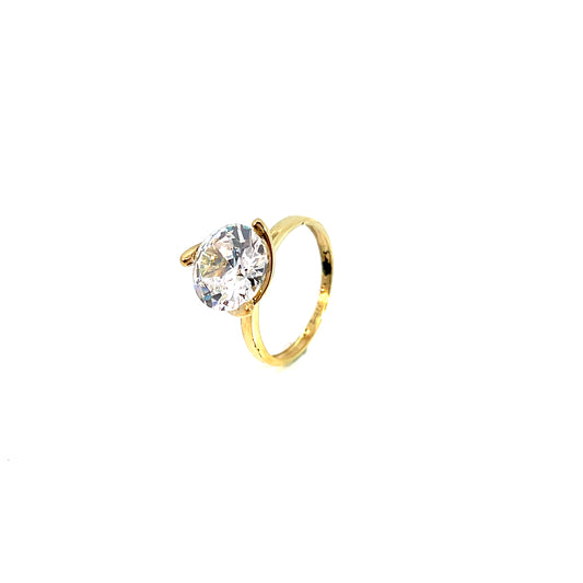 Ring Gelbgold 333 / 8 Karat Zirkonia Gr. 51 Nr. 6039