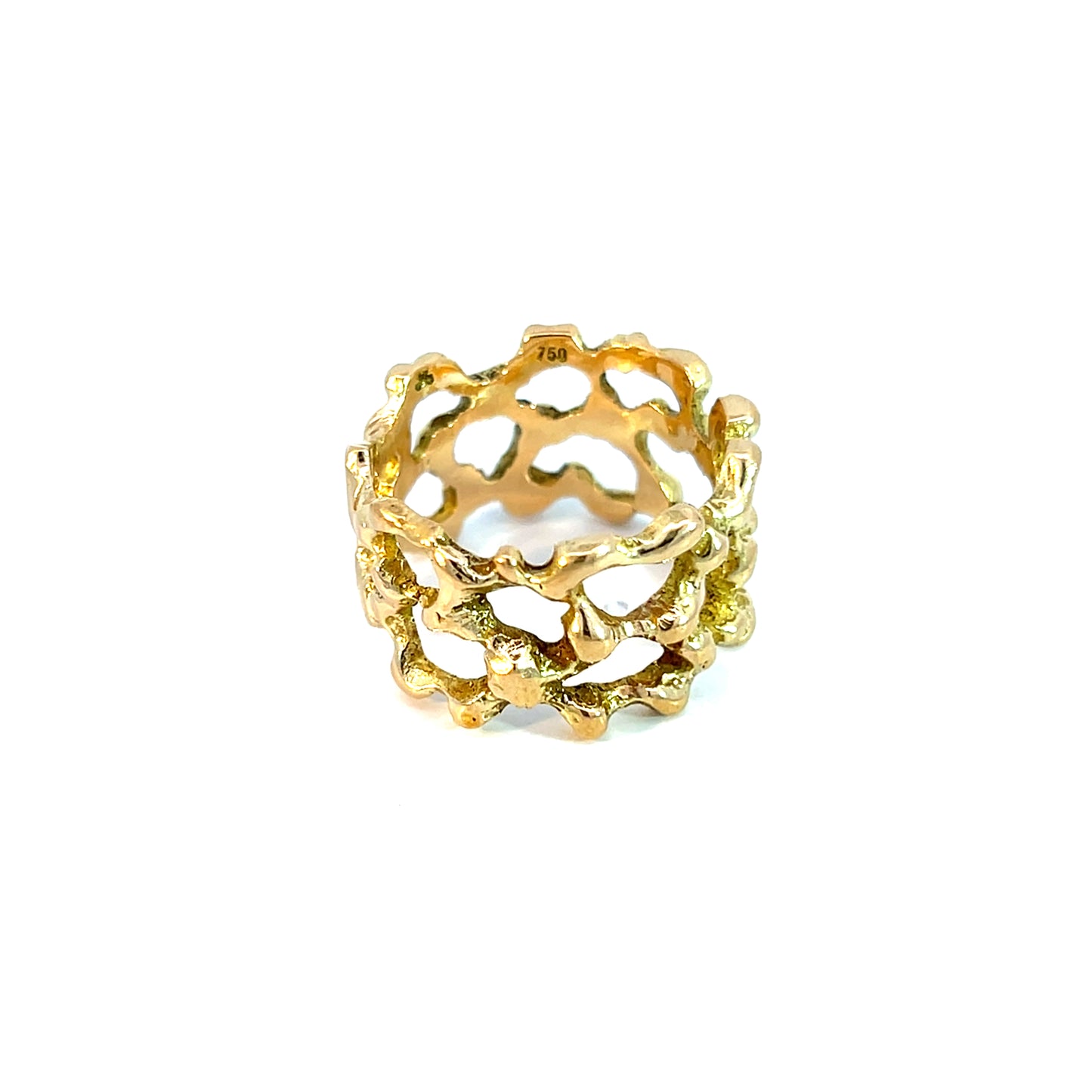 Ring Gelbgold 750 / 18 Karat Gr. 60,5 Nr. 6113