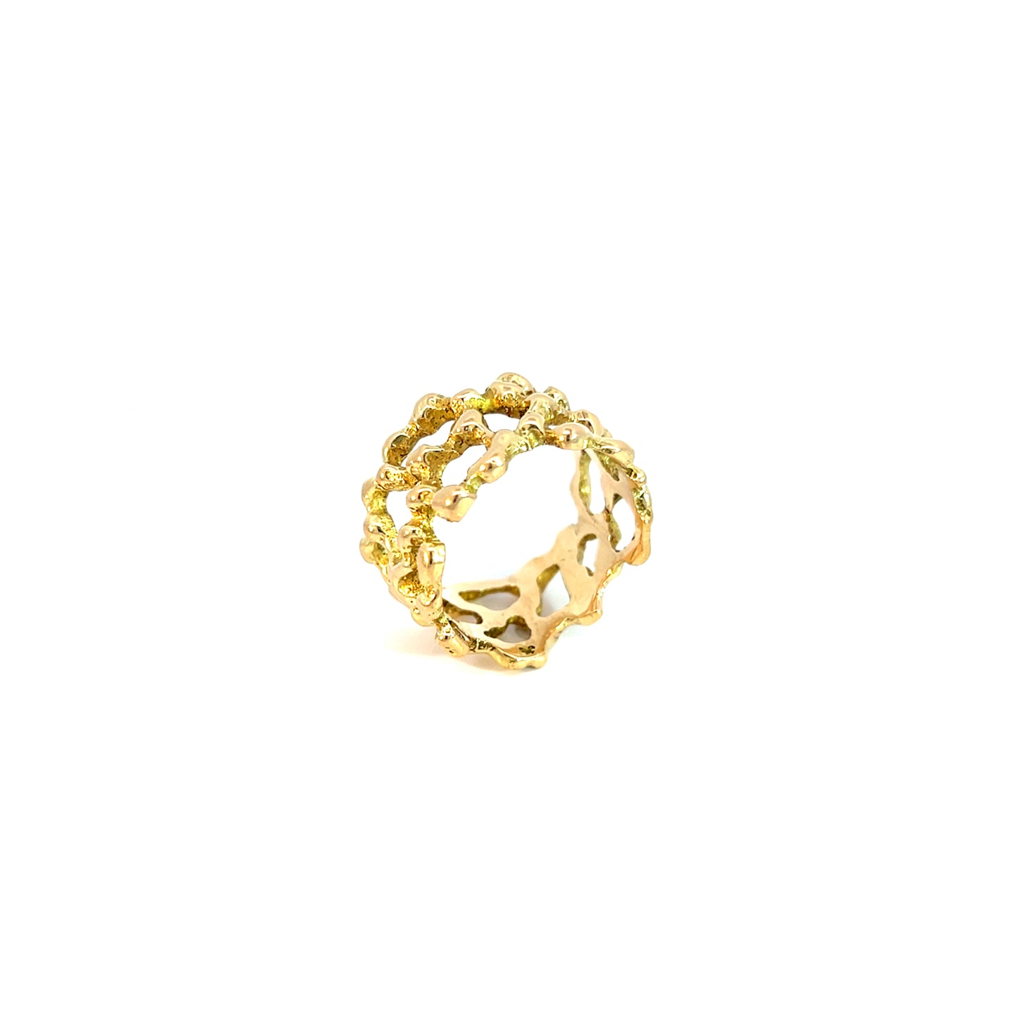 Ring Gelbgold 750 / 18 Karat Gr. 60,5 Nr. 6113