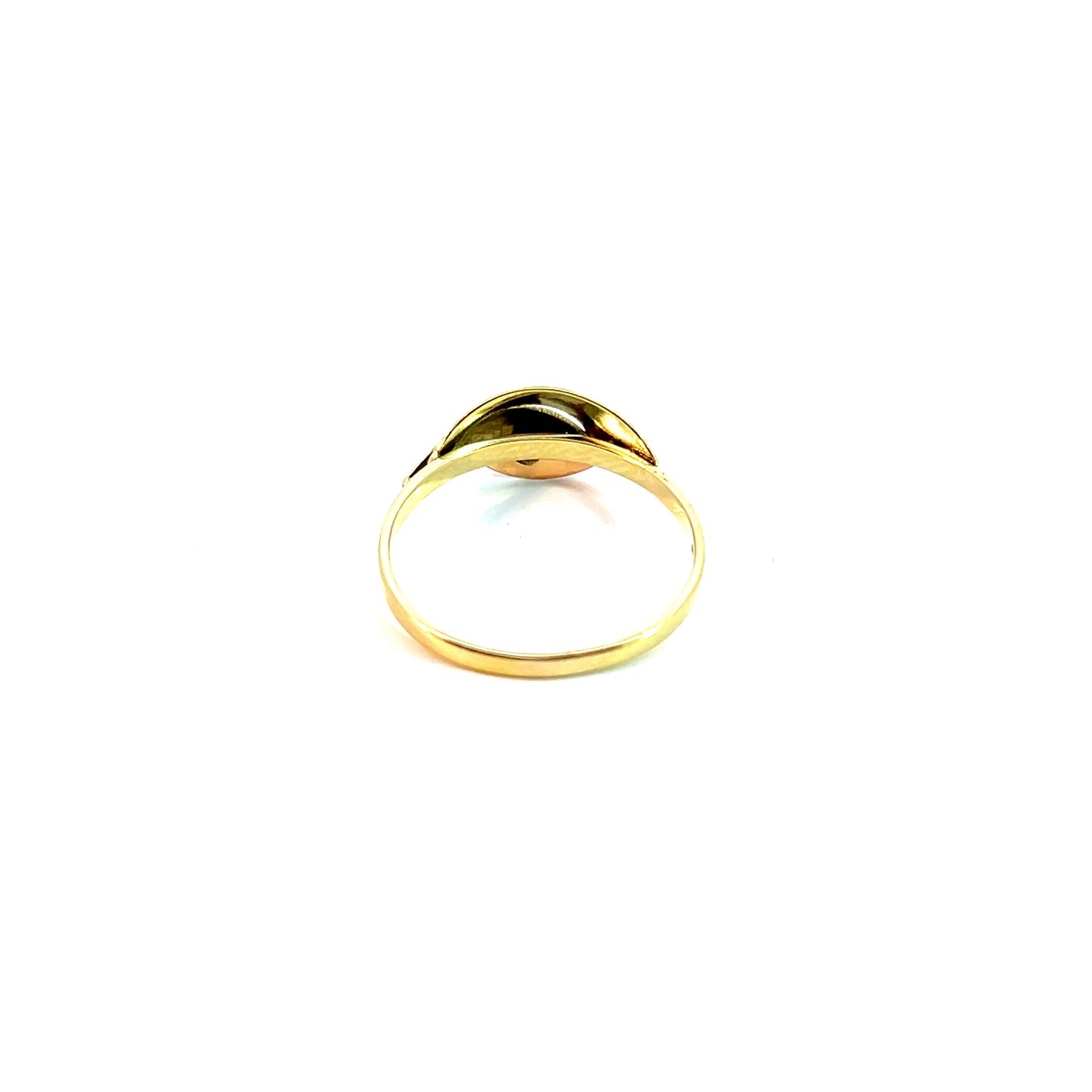 Ring Bicolor 585 / 14 Karat Gr. 61 Nr. 6117