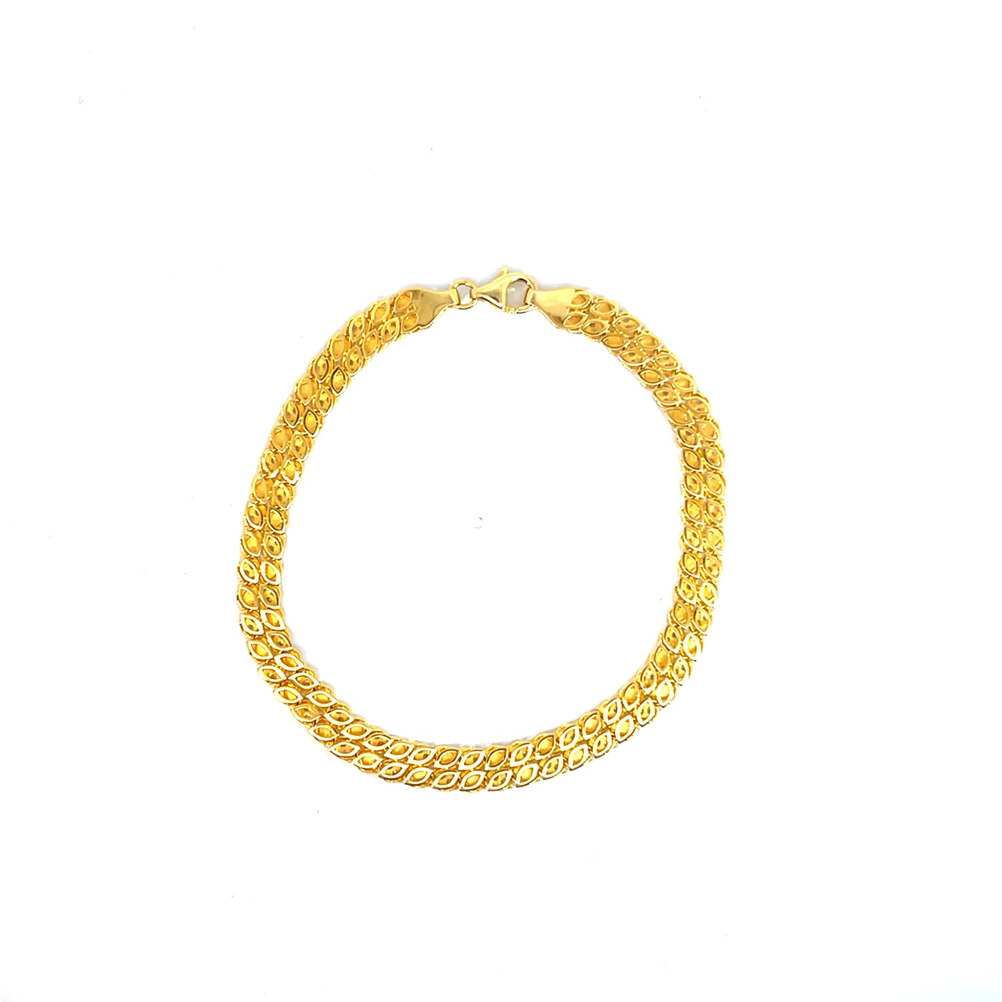 Armband  Gelbgold 585 / 14 Karat Länge 19,0cm Nr. 6150