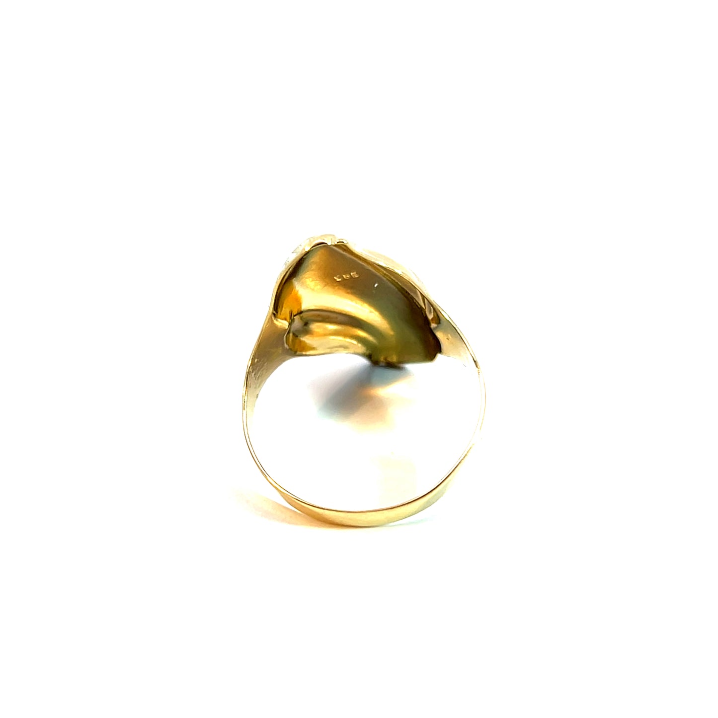 Ring Gelbgold 585 / 14 Karat Gr. 60 Nr. 6159