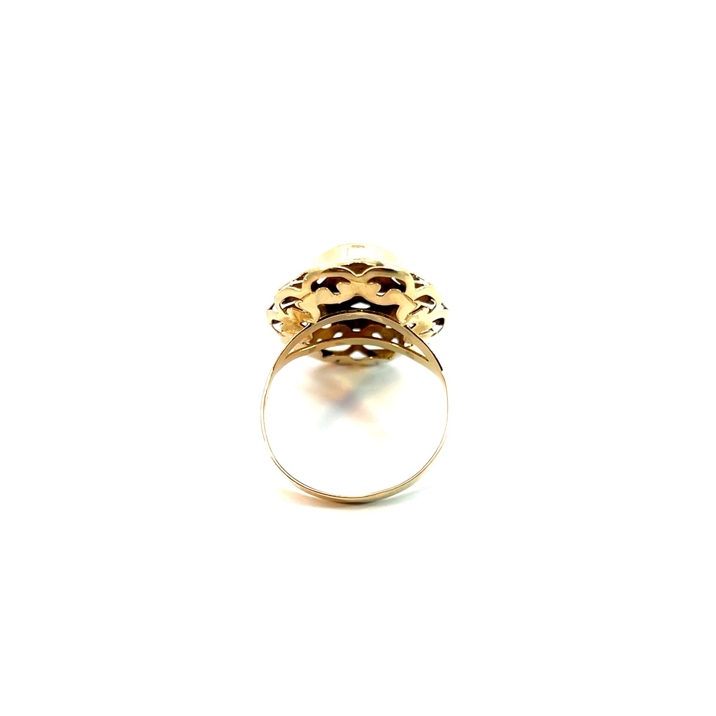 Ring Gelbgold 585 / 14 Karat Gr. 66 Nr. 6166