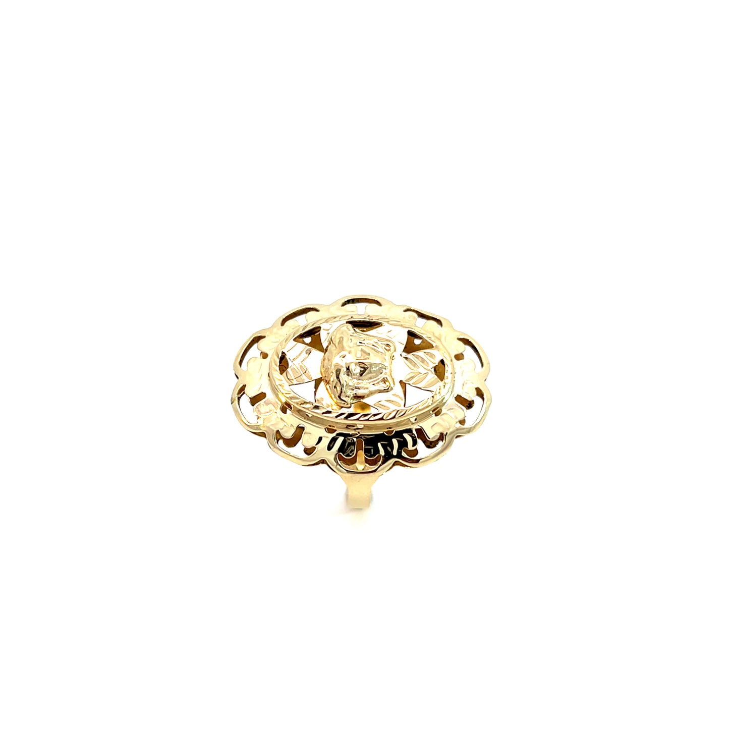 Ring Gelbgold 585 / 14 Karat Gr. 66 Nr. 6166