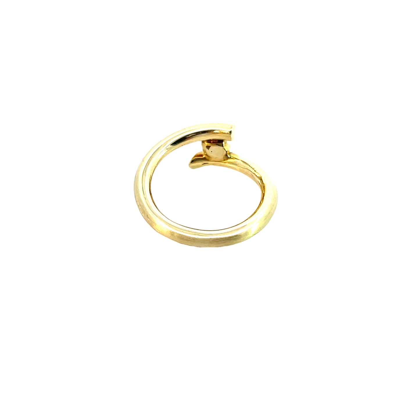 Ring Gelbgold 585 / 14 Karat mit Perle Gr.54 Nr. 6221