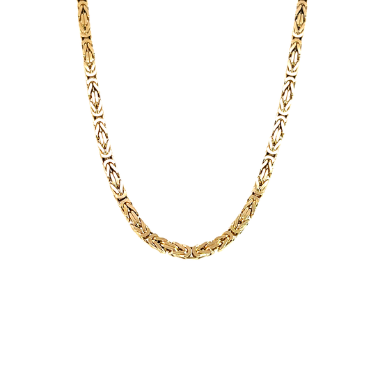 Königskette Gelbgold 585 / 14 Karat Länge81cm Nr. 6207