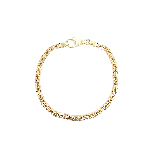 Armband Gelbgold 585 / 14 Karat Länge 19,5 cm Nr. 6328