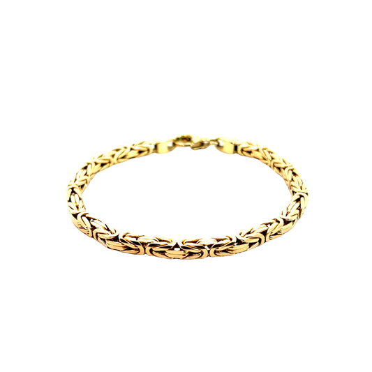 Armband Gelbgold 750 / 18 Karat Länge 22,0 Nr. 6359
