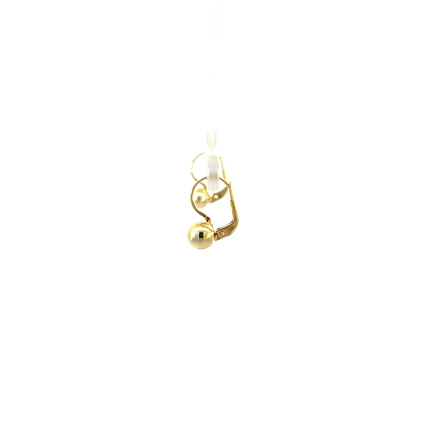 P. Ohrringe Gelbgold 585 / 14 Karat Nr. 6425