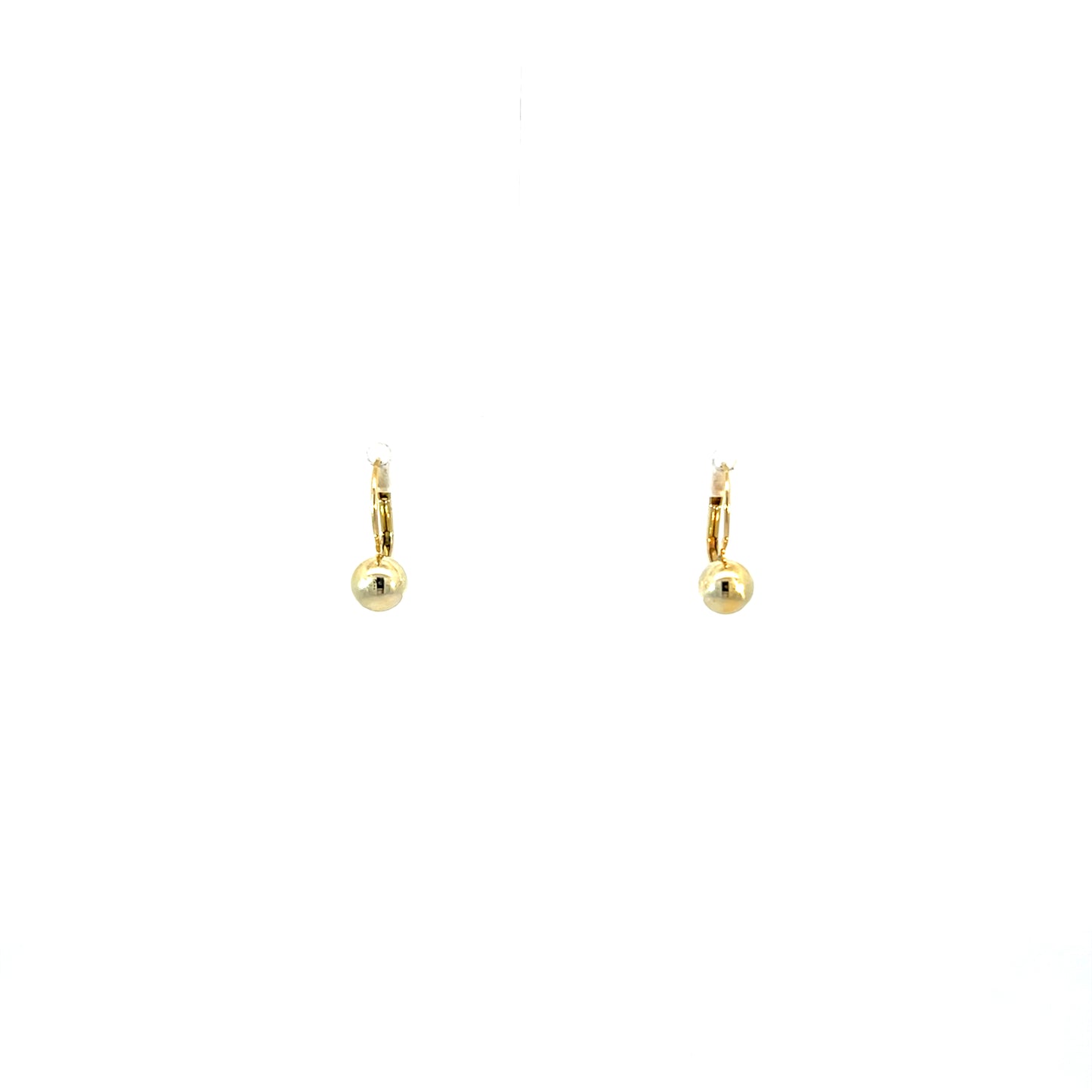 P. Ohrringe Gelbgold 585 / 14 Karat Nr. 6425