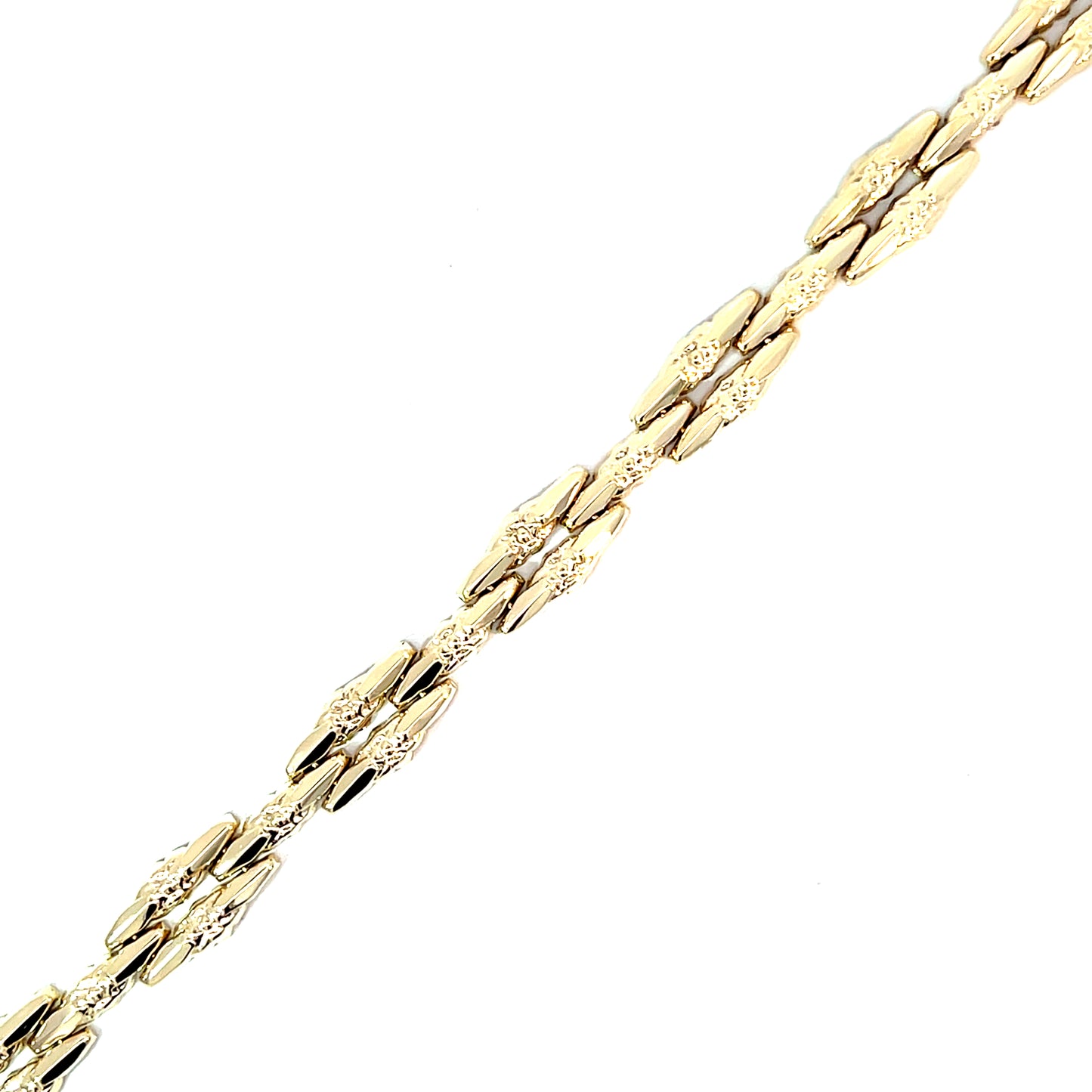 Armband Gelbgold 585 / 14 Karat Länge 19 cm Nr. 6426