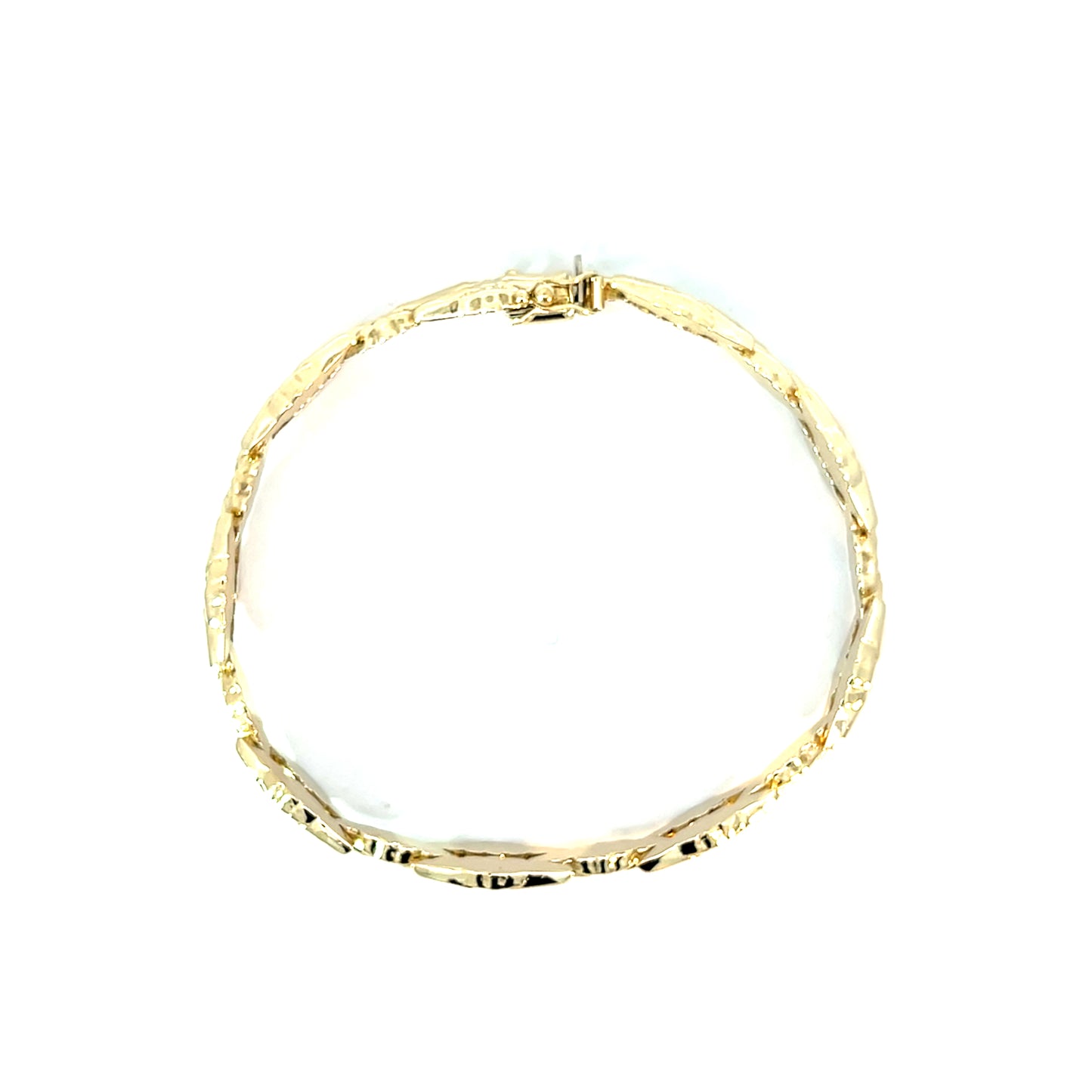 Armband Gelbgold 585 / 14 Karat Länge 19 cm Nr. 6426