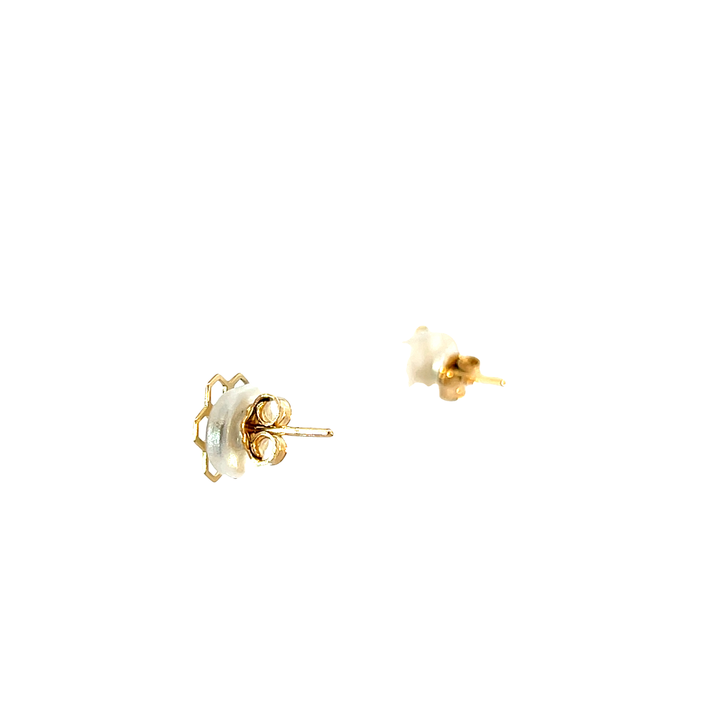 P. Ohrstecker Gelbgold 750 / 18 Karat Nr. 6462