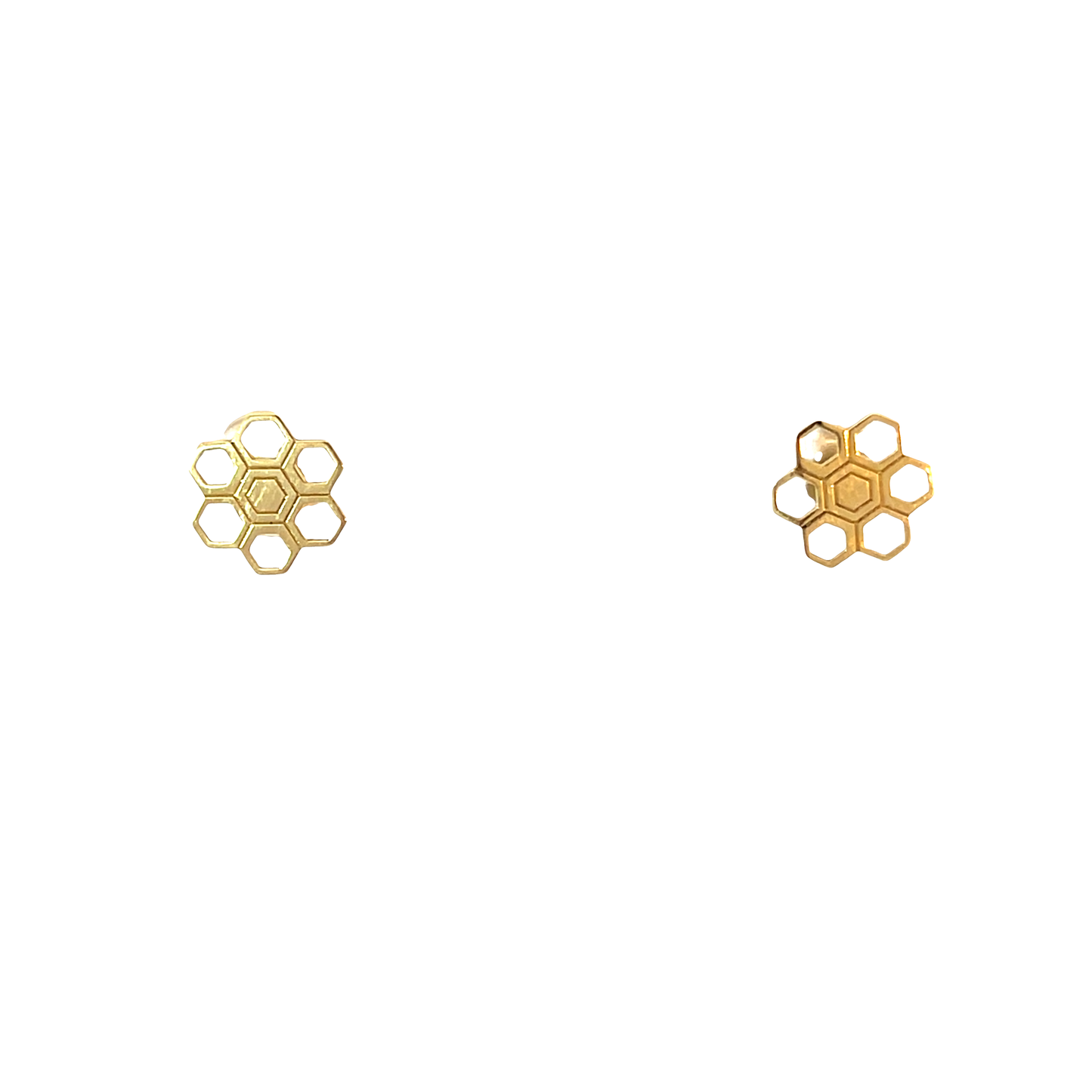 P. Ohrstecker Gelbgold 750 / 18 Karat Nr. 6462