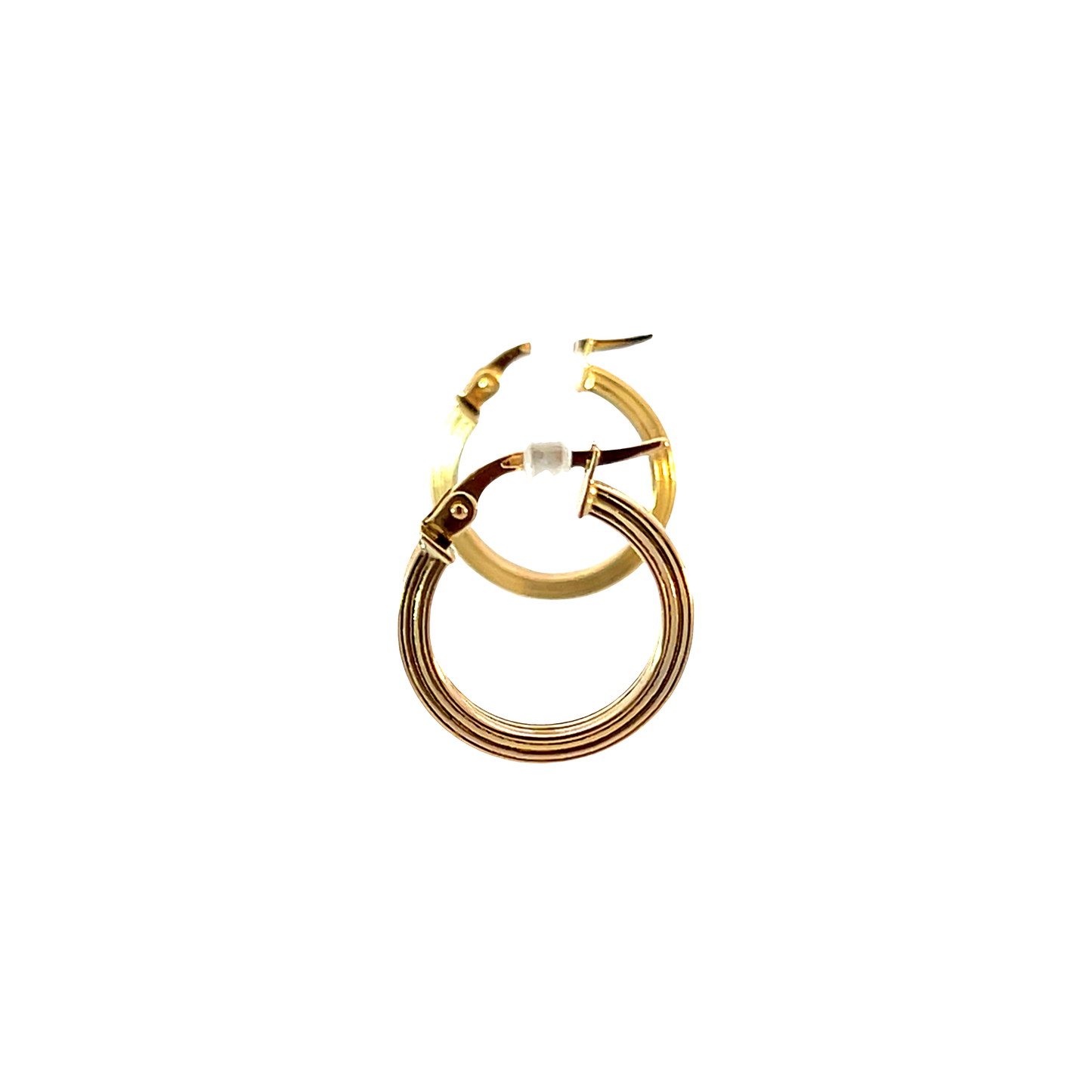 P. Creolen Gelbgold 750 / 18 Karat Nr. 6466