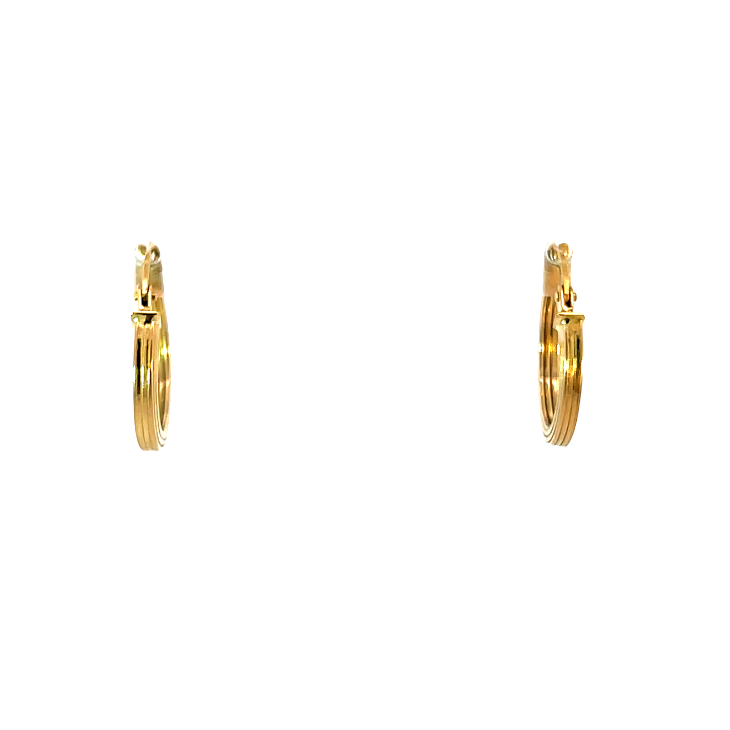 P. Creolen Gelbgold 750 / 18 Karat Nr. 6466