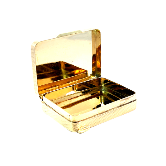 Pillendose Gelbgold 585 / 14 Karat Nr. 6445