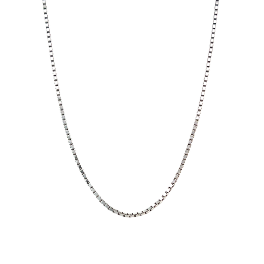 Veneziakette Weißgold 333 / 8 Karat Länge 36 cm Nr. 6449