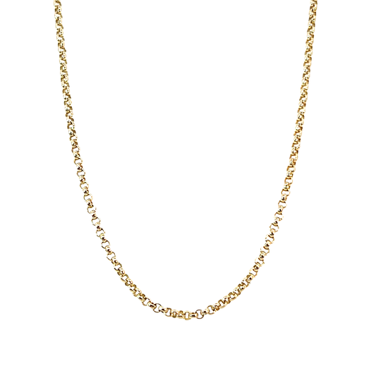 Ankerkette Gelbgold 585 / 14 Karat Länge 60,5 cm Nr. 6453