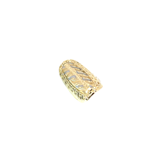 Ring Bicolor 585 / 14 Karat Gr. 53 Nr. 6437