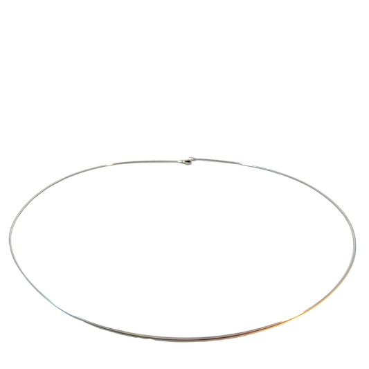 Omegareif Weißgold 585 / 14 Karat Länge 50 cm Nr. 6492