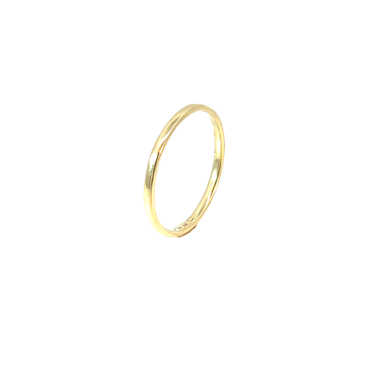 Ring Gelbgold 585 / 14 Karat Gr. 61 Nr. 6481