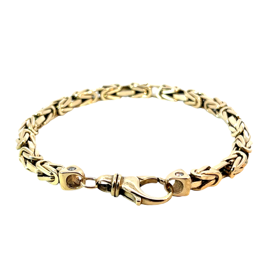 Königsarmband Gelbgold 585 / 14 Karat Brill. Nr. 6549