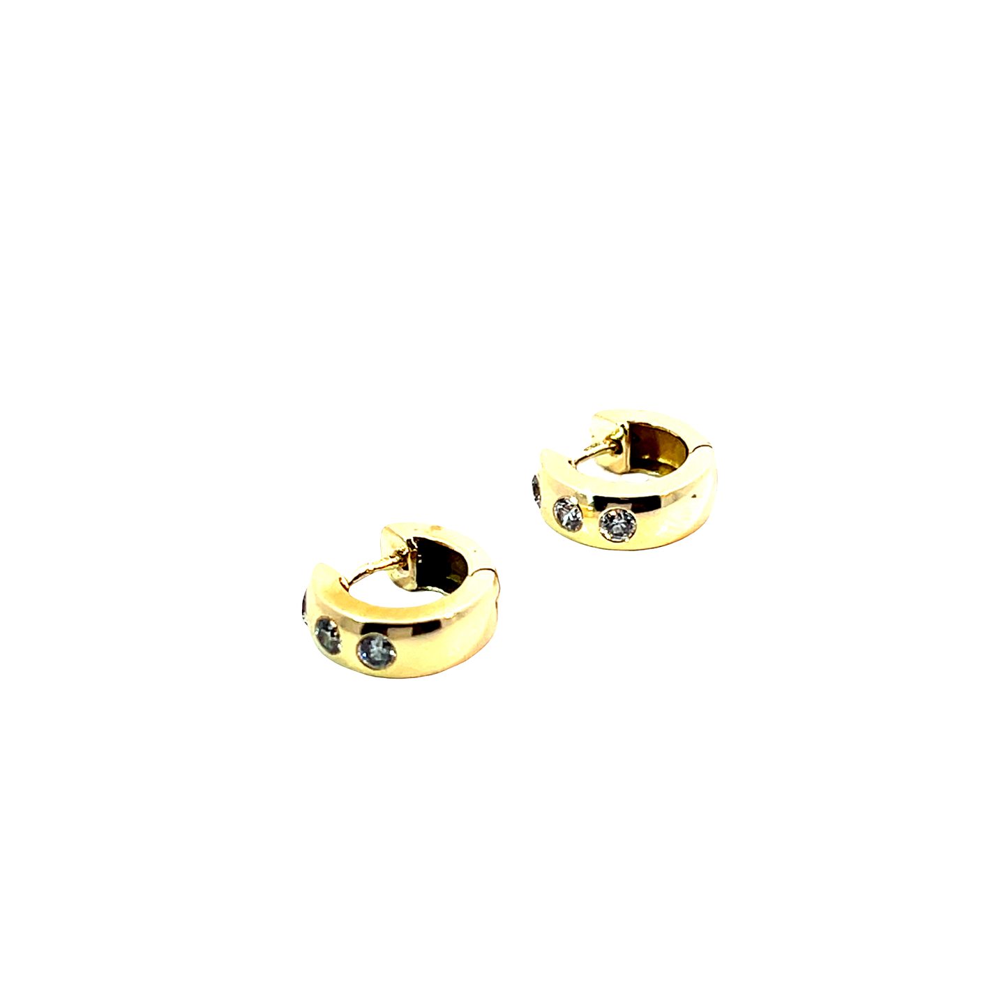 P.Creolen Gelbgold 585 / 14 Karat Nr. 6539