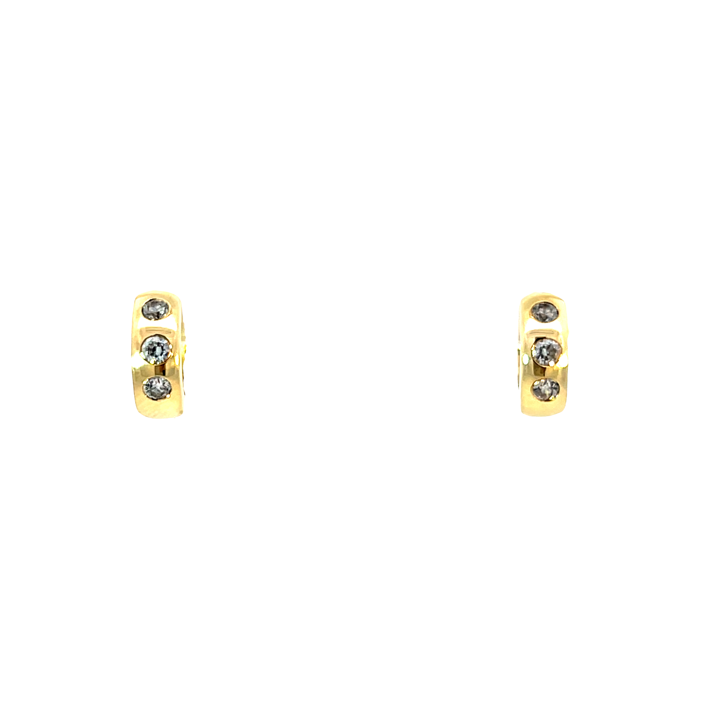 P.Creolen Gelbgold 585 / 14 Karat Nr. 6539