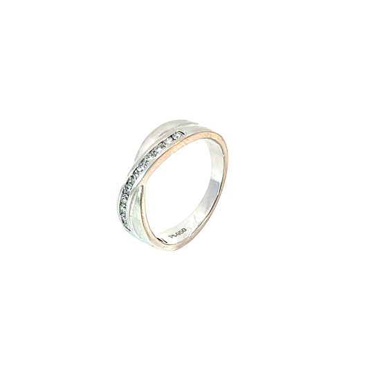 Ring Platin 950/- Brillanten 0,30ct Gr. 57 Nr. 6610