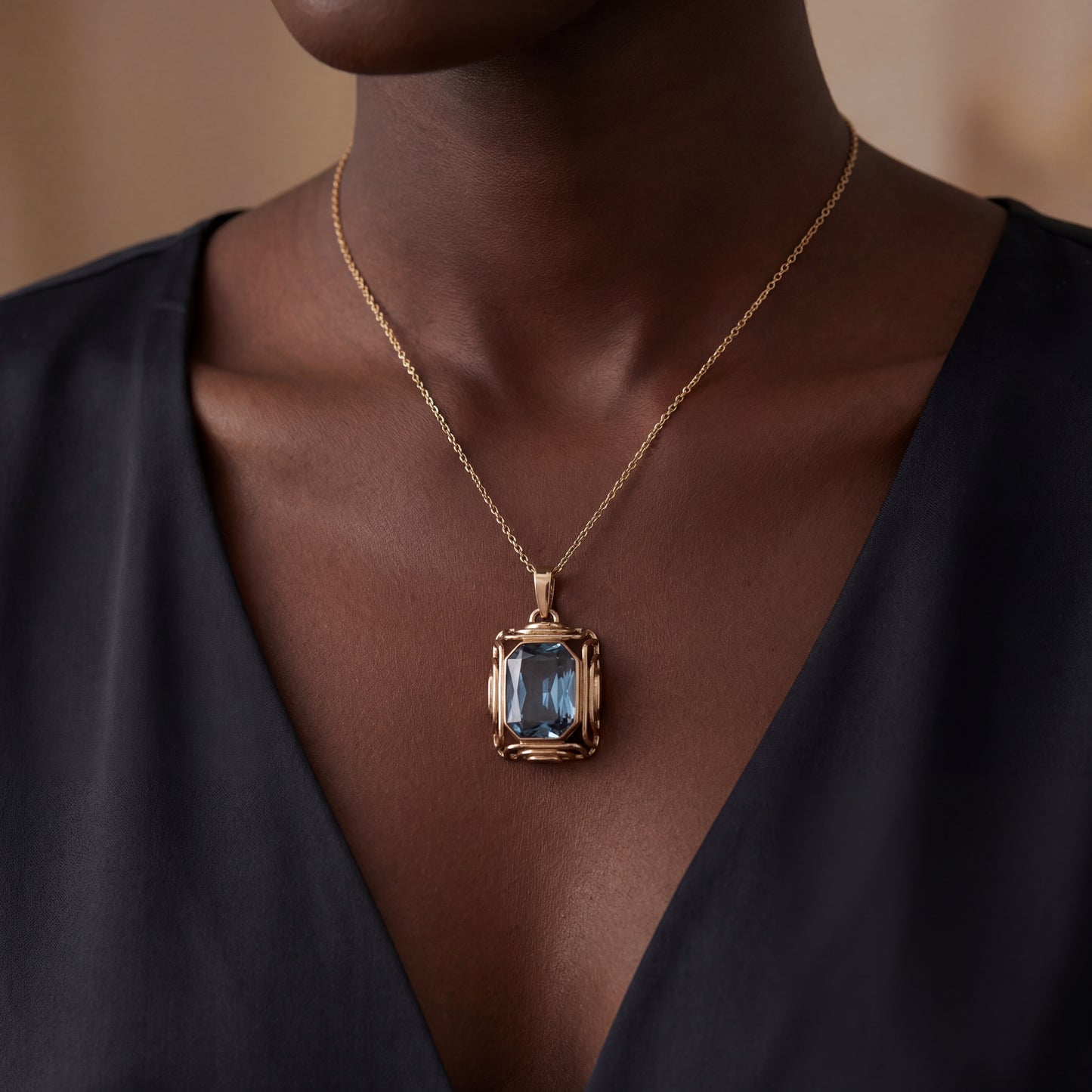 Anhänger Roségold 333 / 8 Karat L: 9 mm Nr. 6367