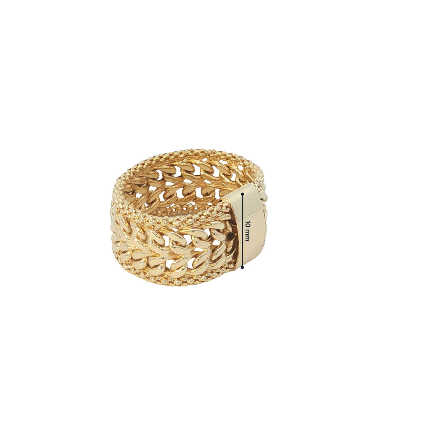 Ring "Beweglich" Gelbgold 585 / 14 Karat Gr. 55 Nr. 7152