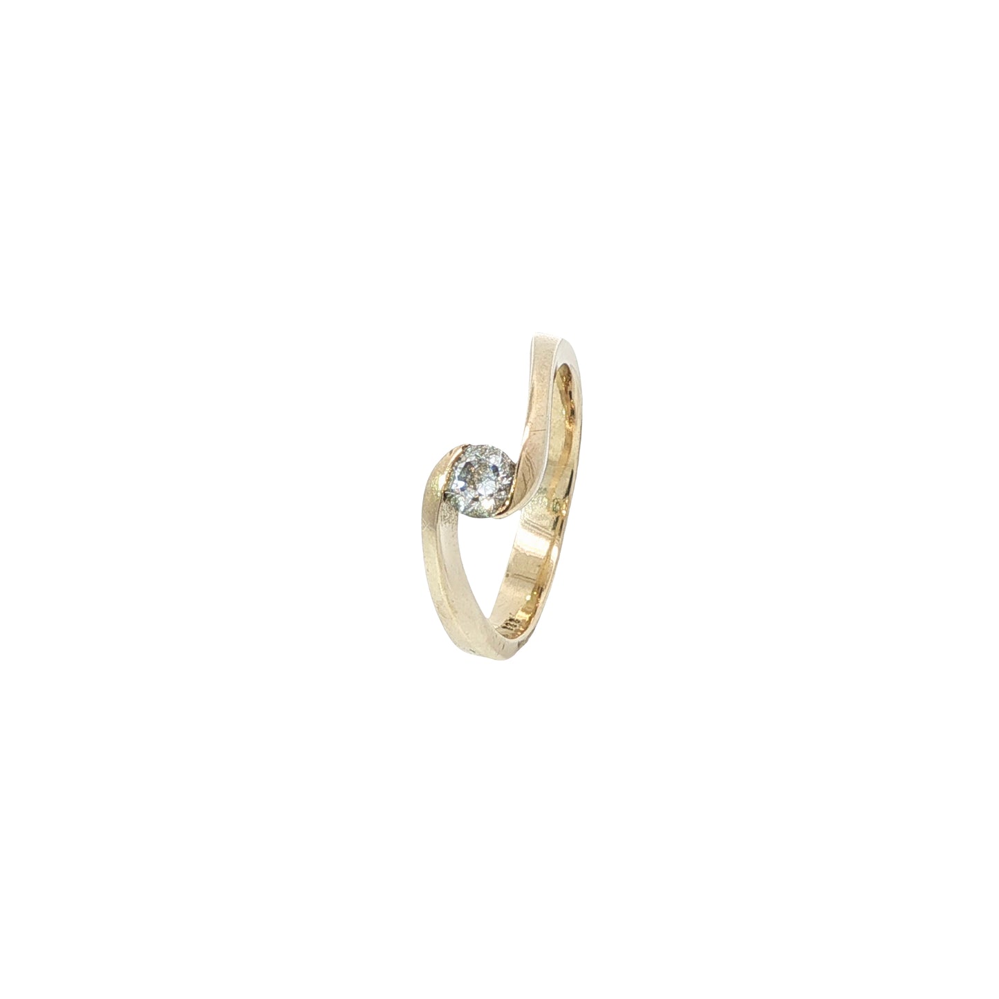 Ring Gelbgold 333 / 8 Karat Zirkonia Gr. 55 Nr. 5785